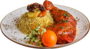 Makloubah Roasted Chicken