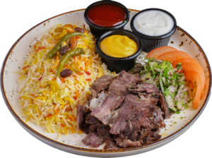 Lamb Shawarma Rice Set